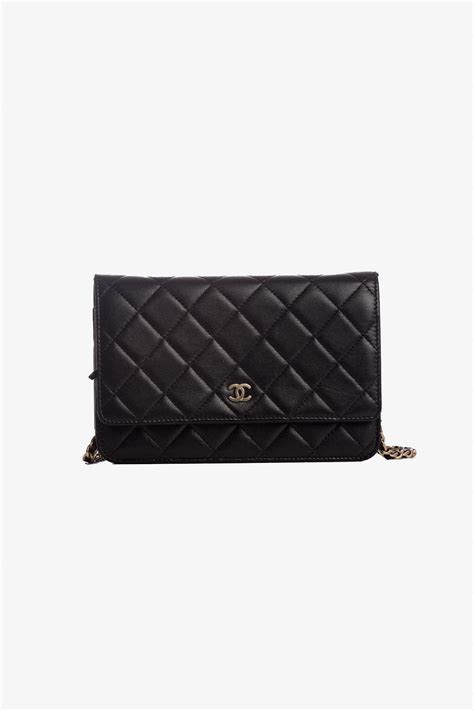 chanel classic quilted wallet on chain|fashionphile chanel wallet on chain.